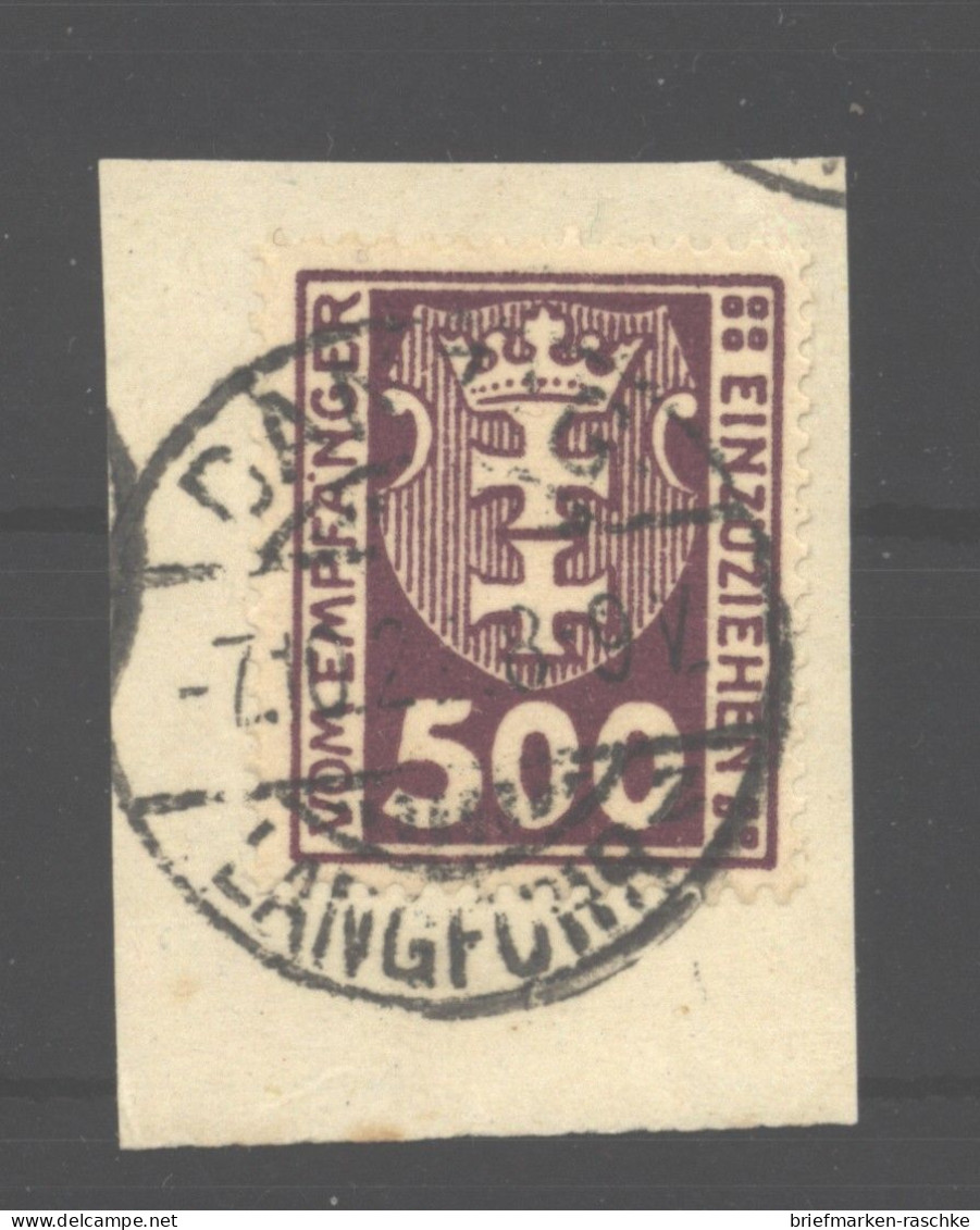 Danzig,Porto,12a,o,gep. - Postage Due