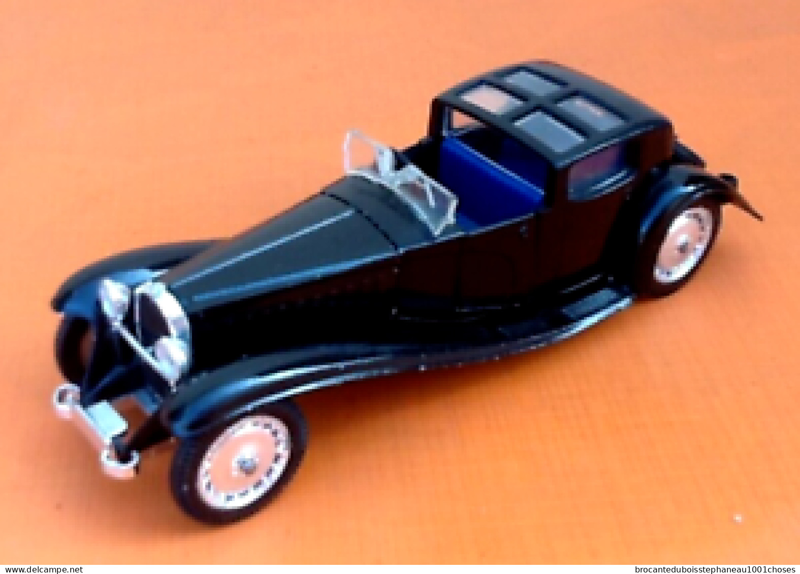 Voiture Miniature   Bugatti Royale Coupé De Ville (1928) Echelle : 1/43ème  (1983)  Solido - Solido