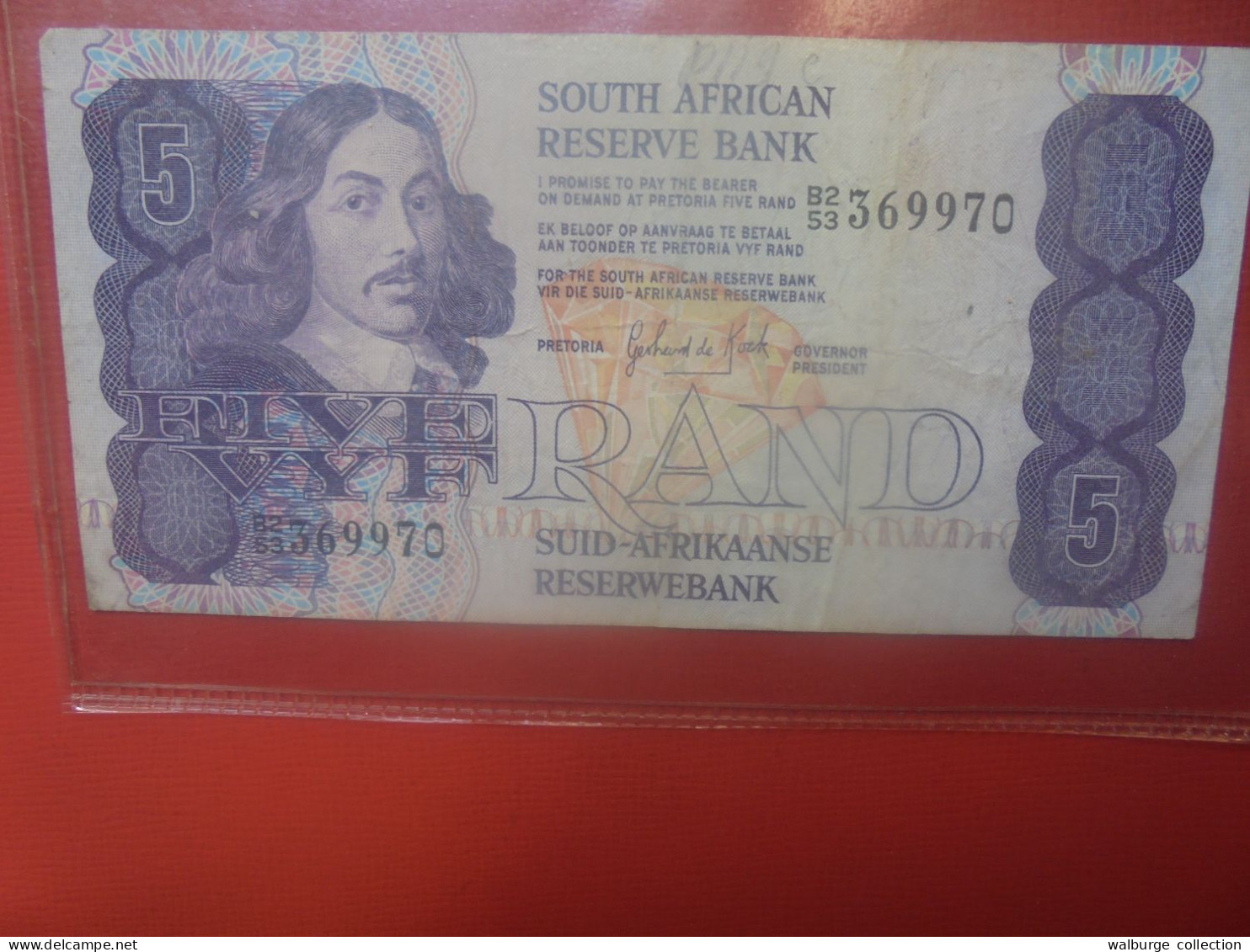 AFRIQUE Du SUD 5 RAND 1978-94 Circuler (B.30) - Afrique Du Sud