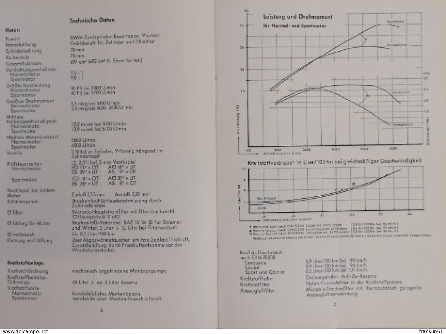 Betriebsanleitung. BMW 700. - Technical