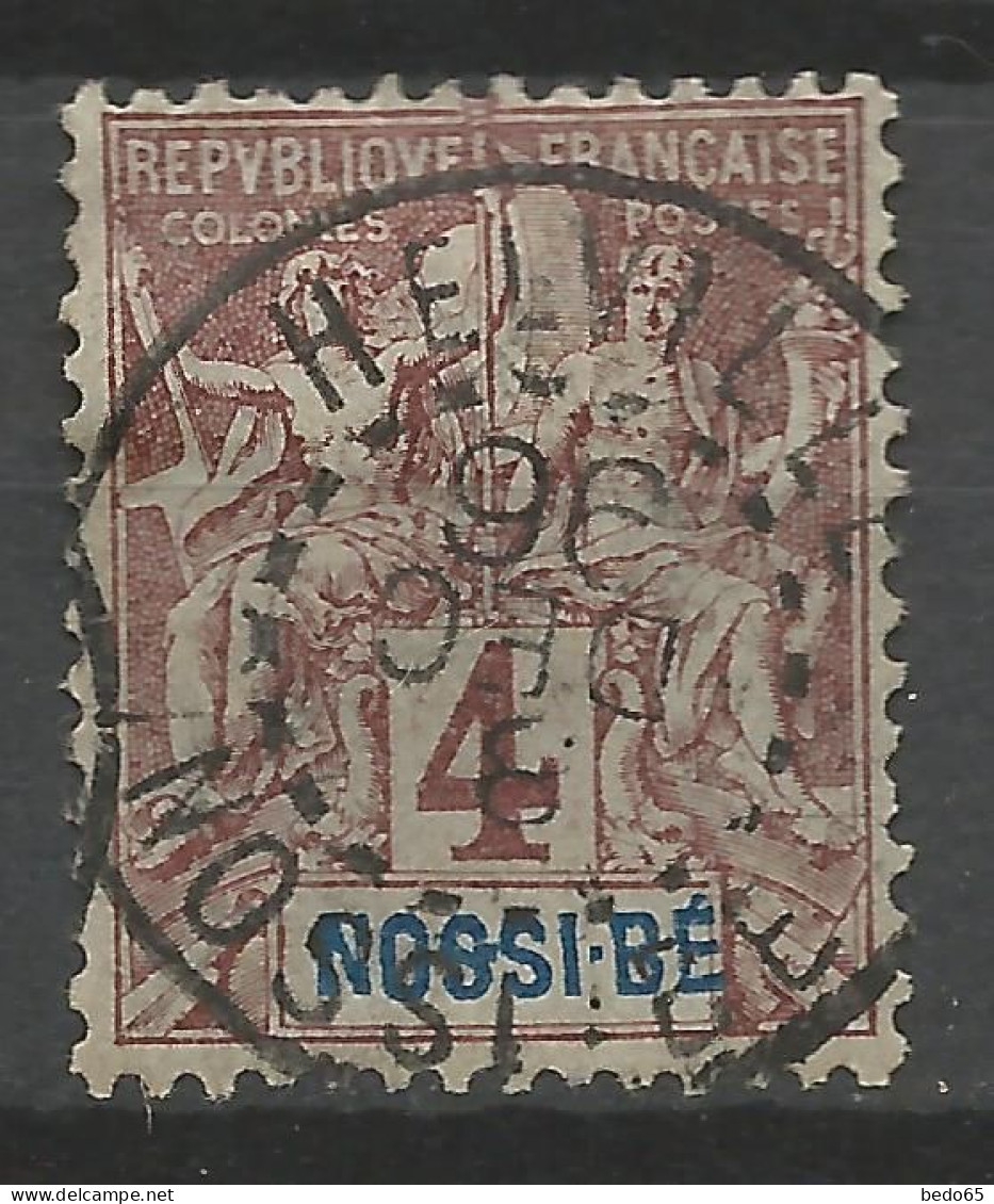 NOSSI-BE N° 29 CACHET HELVILLE / Used - Usati