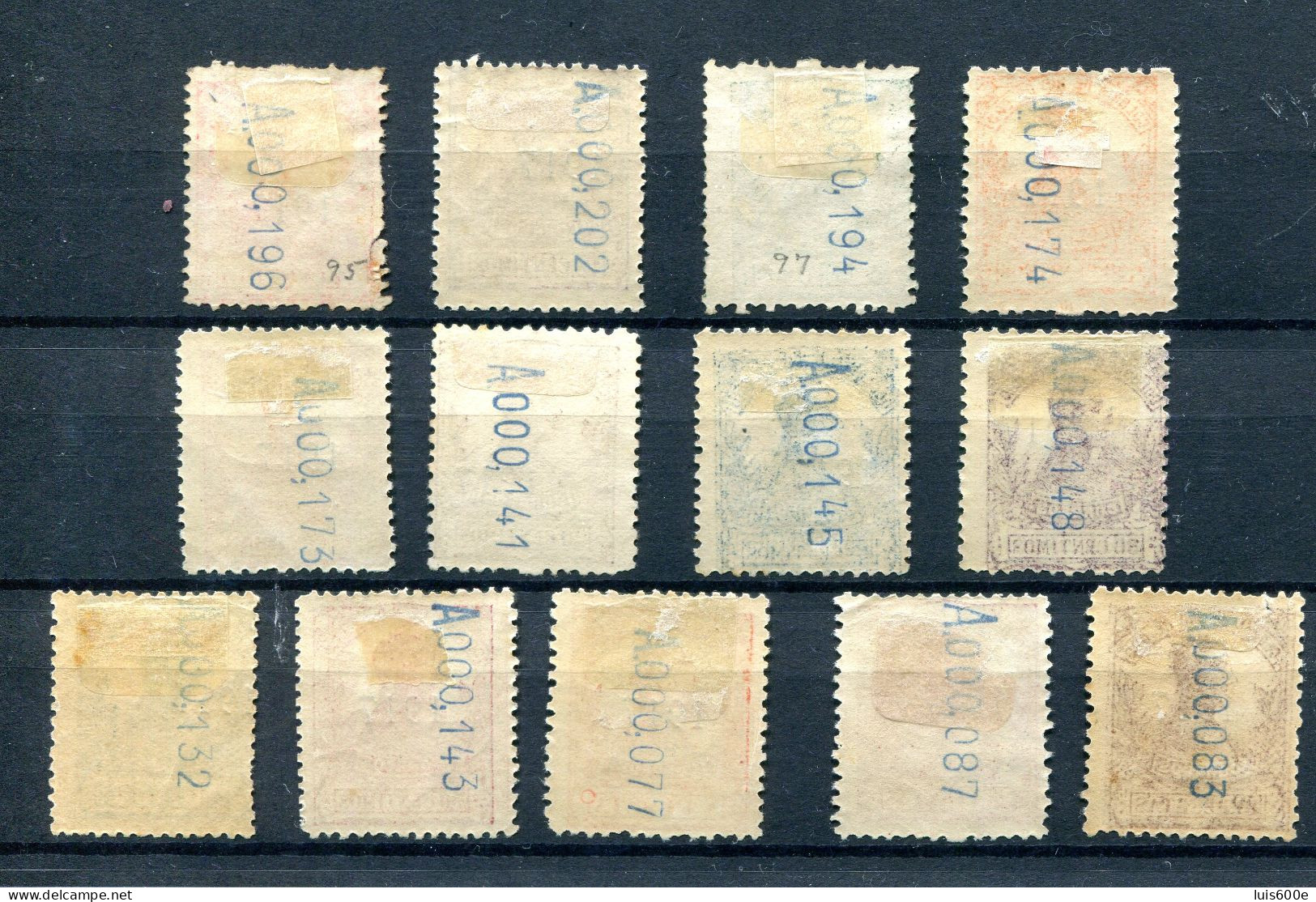 1917.RIO DE ORO .EDIFIL 91/103*.NUEVOS.CERTIFICADO CMF.CATALOGO 220 € - Rio De Oro