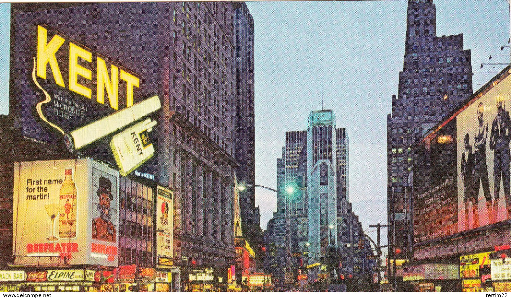 NEW YORK CITY . TIME SQUARE AT NIGHT - Time Square