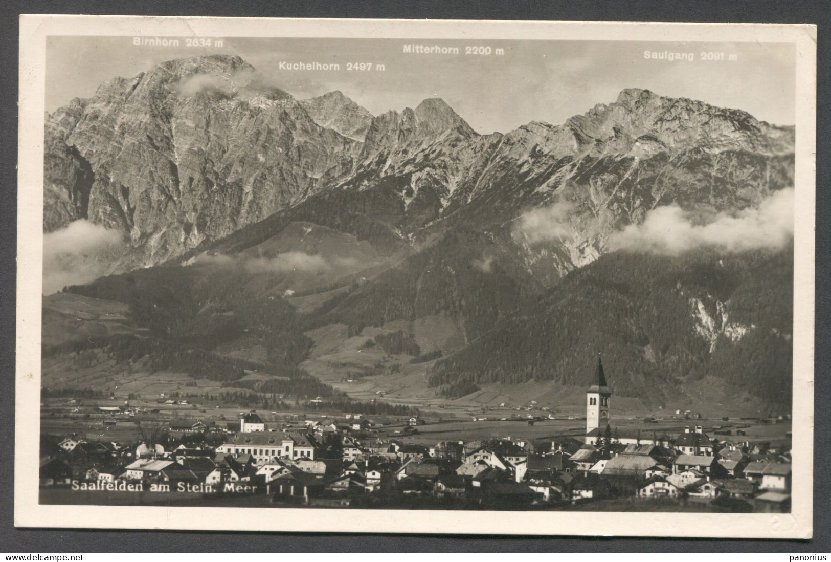 SAALFELDEN  AUSTRIA, Year 1941 - Saalfelden