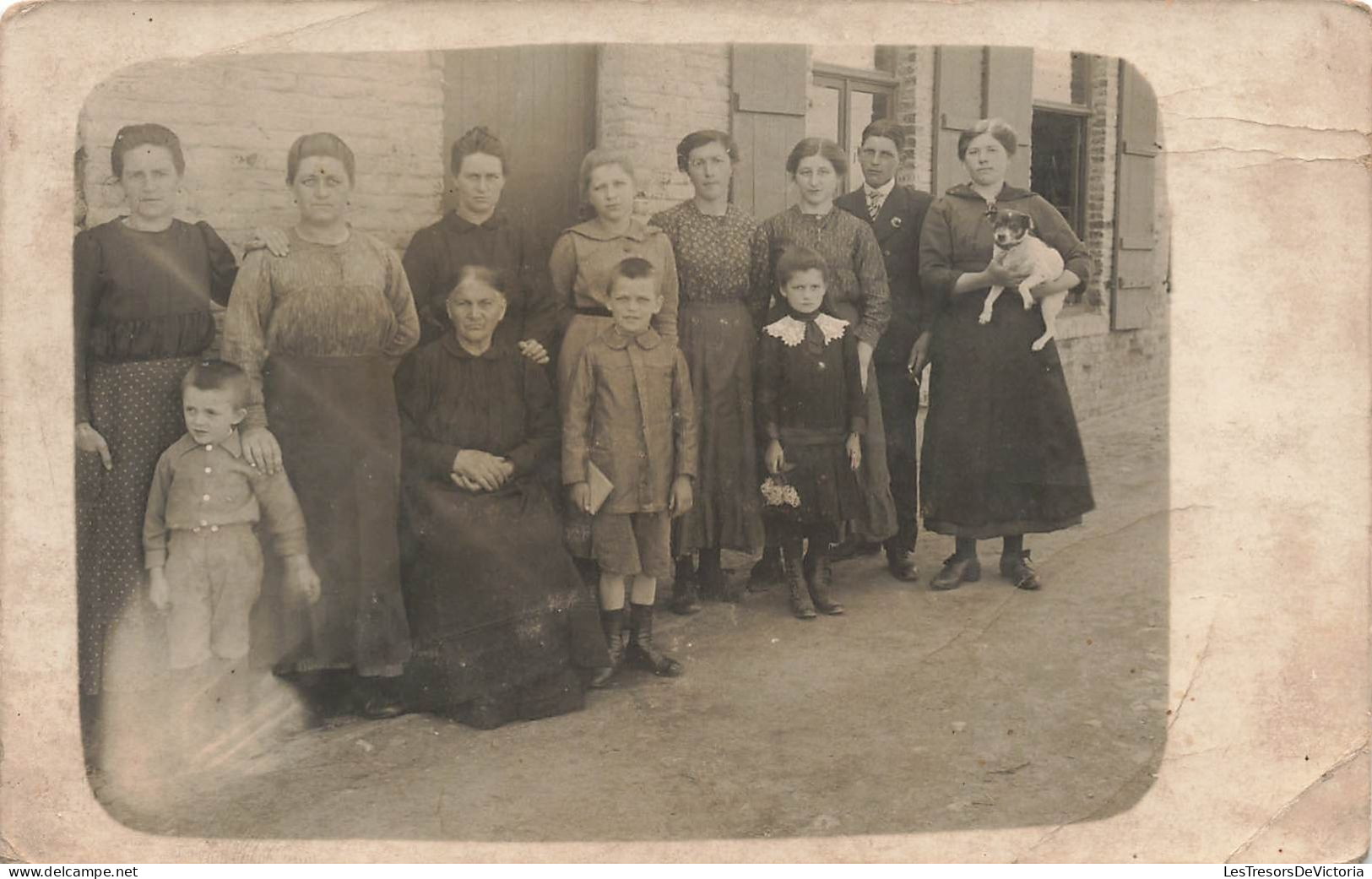 Belgique - Erquelinnes - Carte Photo - Famille ? - Carte Postale Ancienne - Erquelinnes