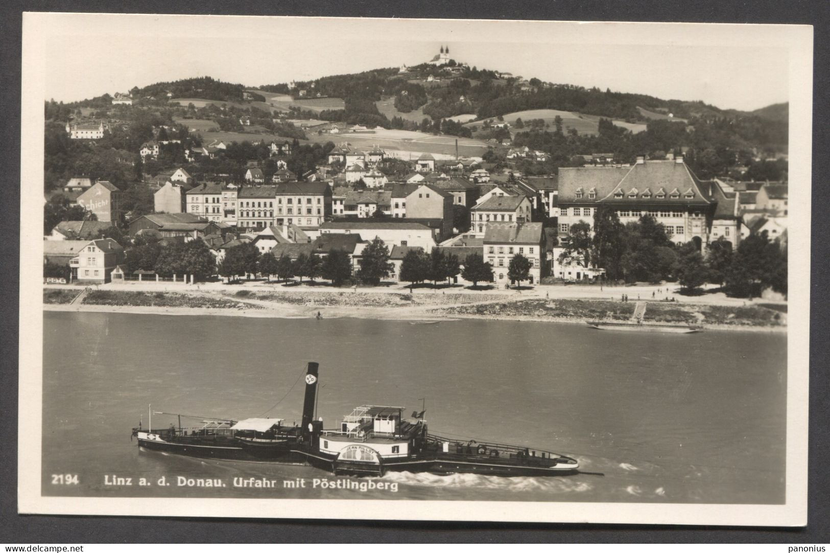 LINZ A.d. DONAU  AUSTRIA, DAMPFER STEAMER - Linz