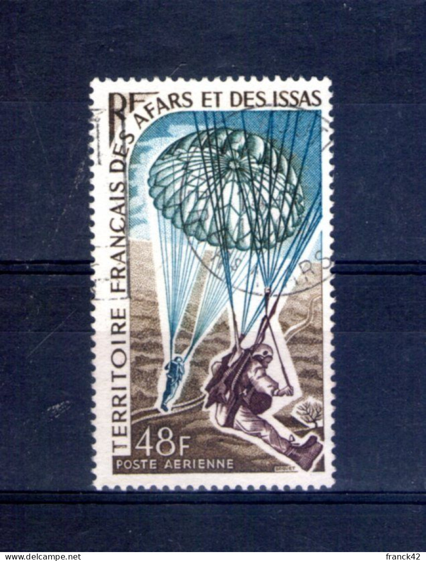 Afars Et Isas. Poste Aérienne. Parachutiste - Used Stamps