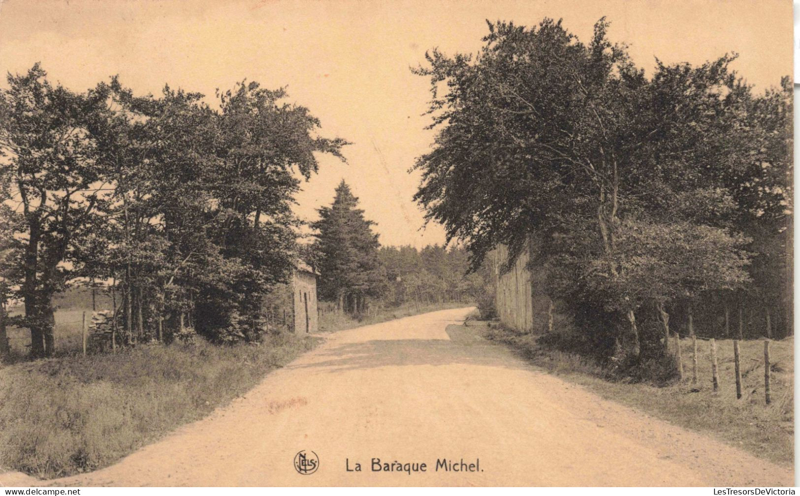 BELGIQUE - Bullange - La Baraque Michel - Carte Postale Ancienne - Bullange - Büllingen