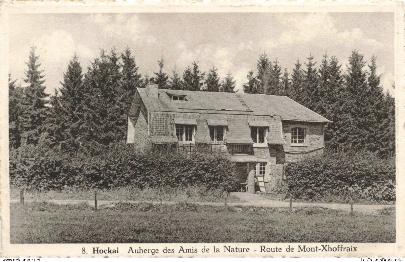 BELGIQUE - Hockai - Auberge Des Amis De La Nature - Route De Mont Xhoffraix - Carte Postale Ancienne - Verviers