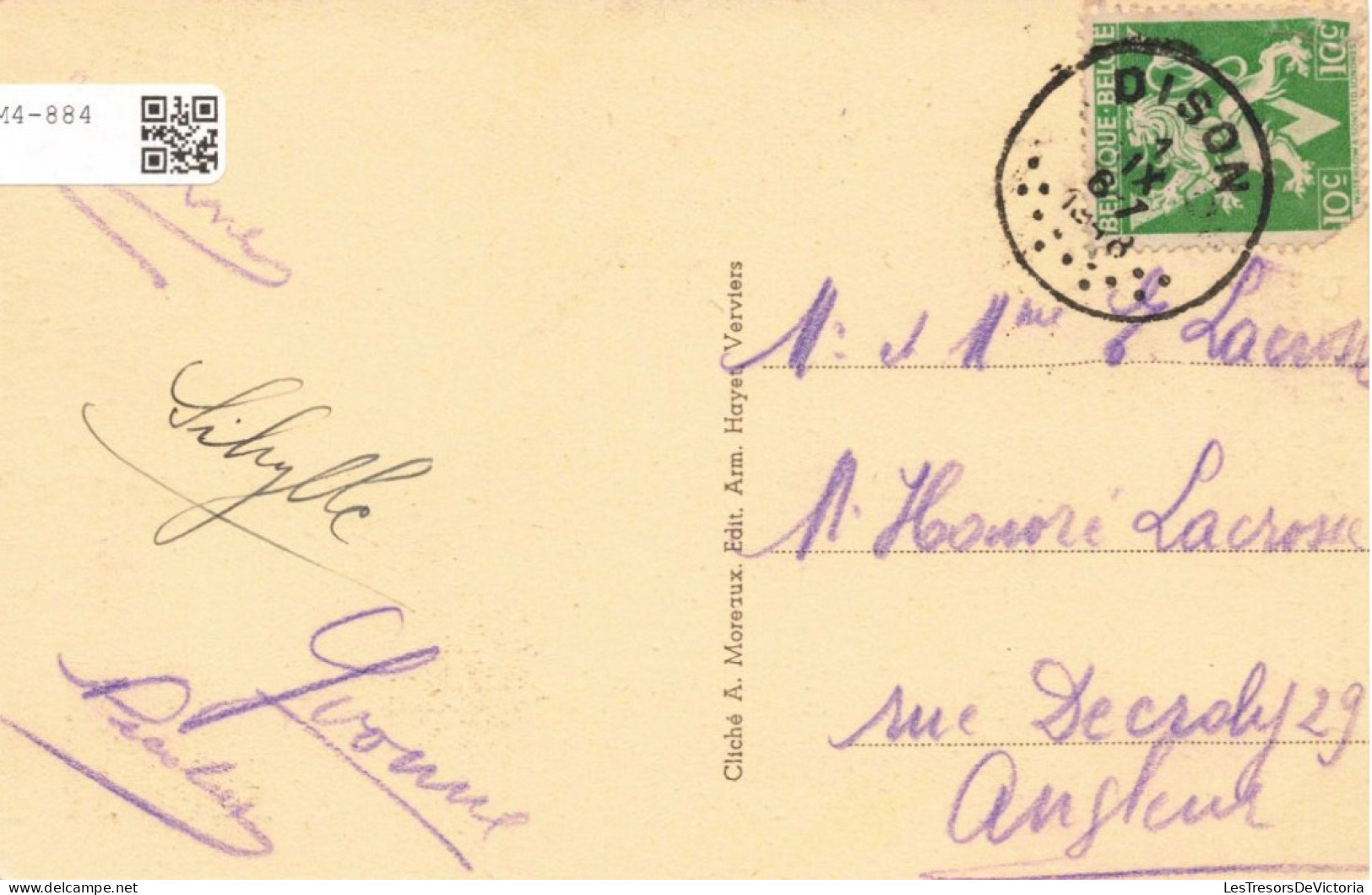 BELGIQUE - Polleur - Croix De La Heid De Chaumont Inaugurée Le 21 Juillet 1929 - Carte Postale Ancienne - Verviers