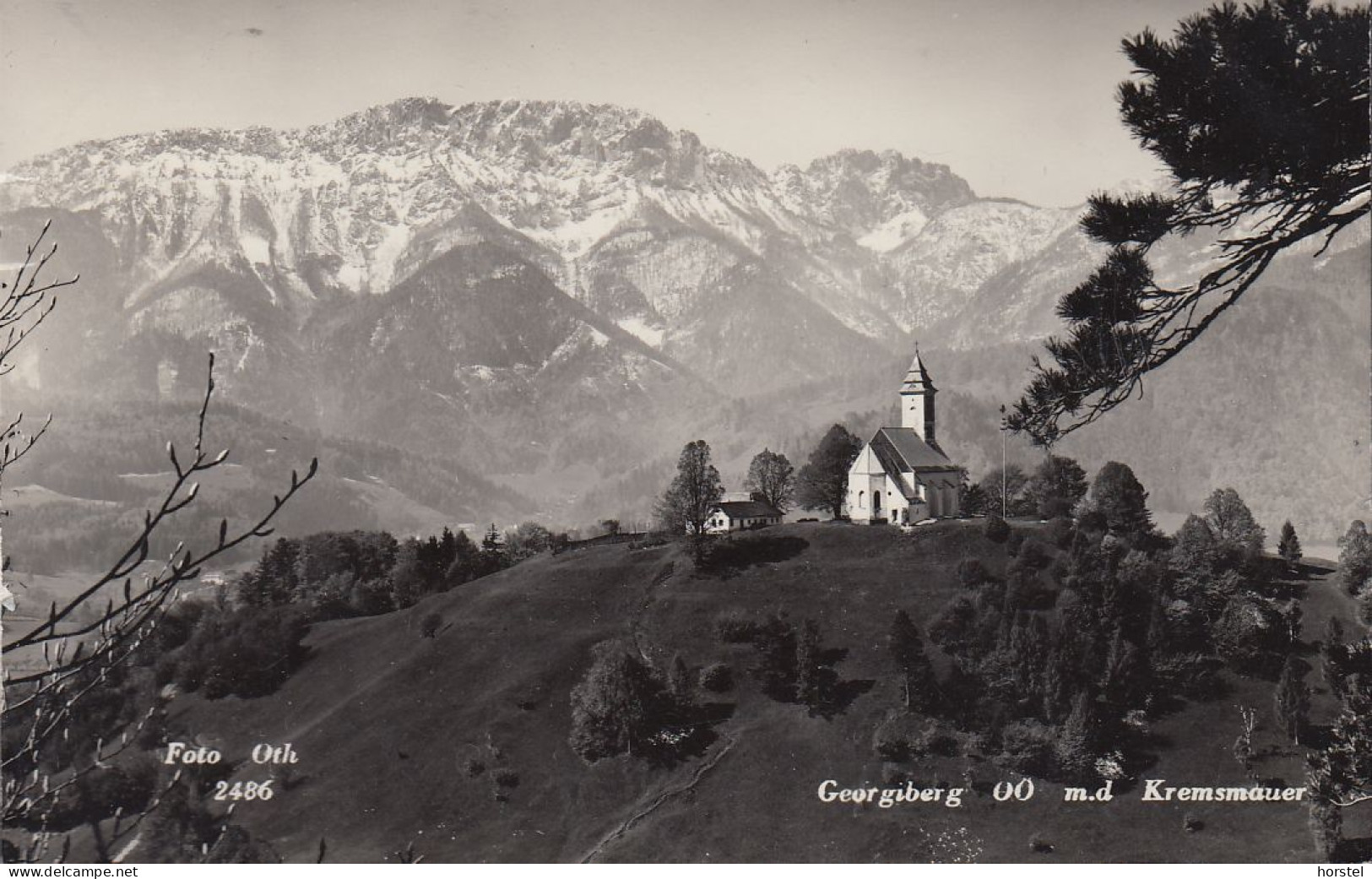 Austria - 4560 Kirchdorf An Der Krems - Georgiberg Mit Der Kremsmauer Mit Kirche - Nice Stamp - Kremsmünster