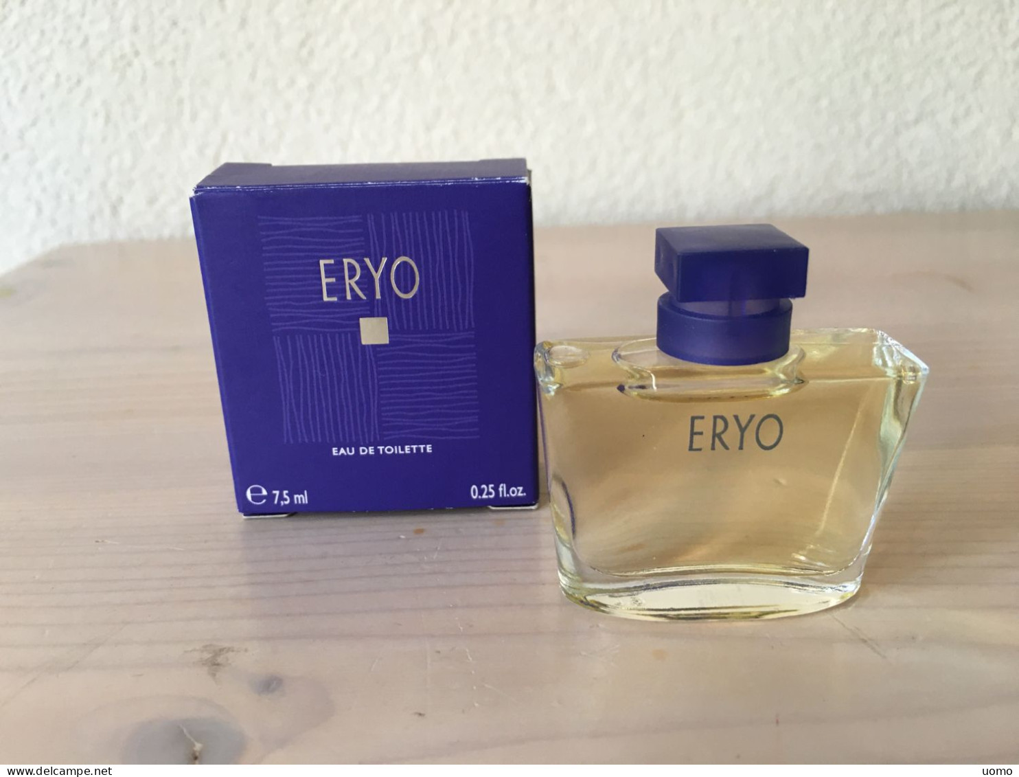 Eryo Man EDT 7,5 Ml (Y. Rocher) - Miniaturen Flesjes Heer (met Doos)