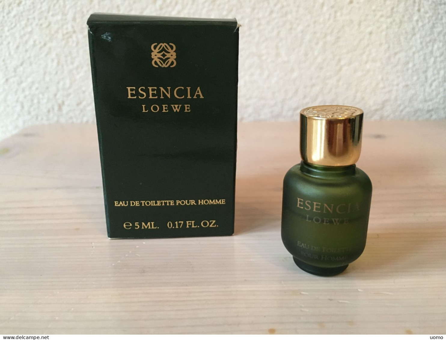 Esencia Pour Homme Loewe   (meer Tekst Voorkant) - Miniatures Men's Fragrances (in Box)