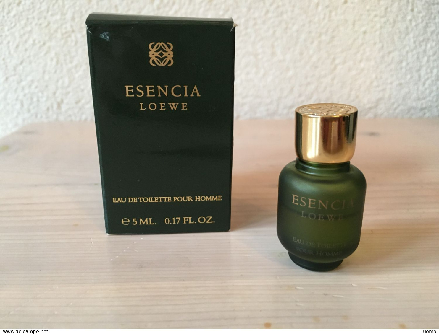 Esencia Pour Homme Loewe   (meer Tekst Voorkant) - Miniaturen Herrendüfte (mit Verpackung)