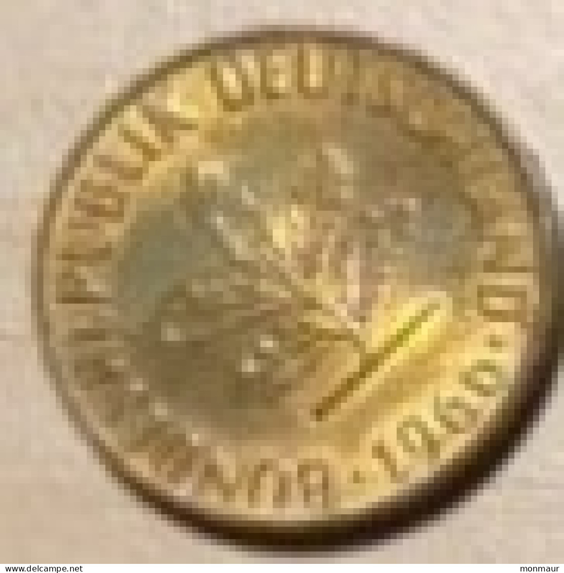GERMANIA  1966 5 PFENNING - 5 Pfennig