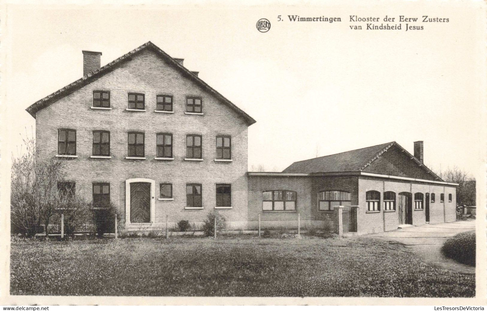 BELGIQUE - Wimmertingen - Klooster Der Eew Zusters Van Kindsheld Jesus - Carte Postale Ancienne - Hasselt