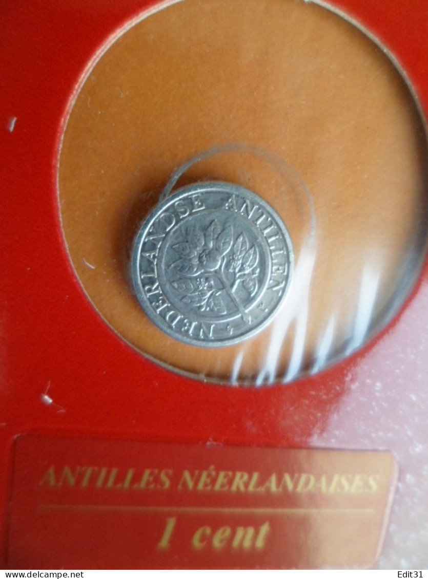 Monnaie - Sous Blister , Antilles Neerlandaise   1 Et 5 Cents - - Antillas