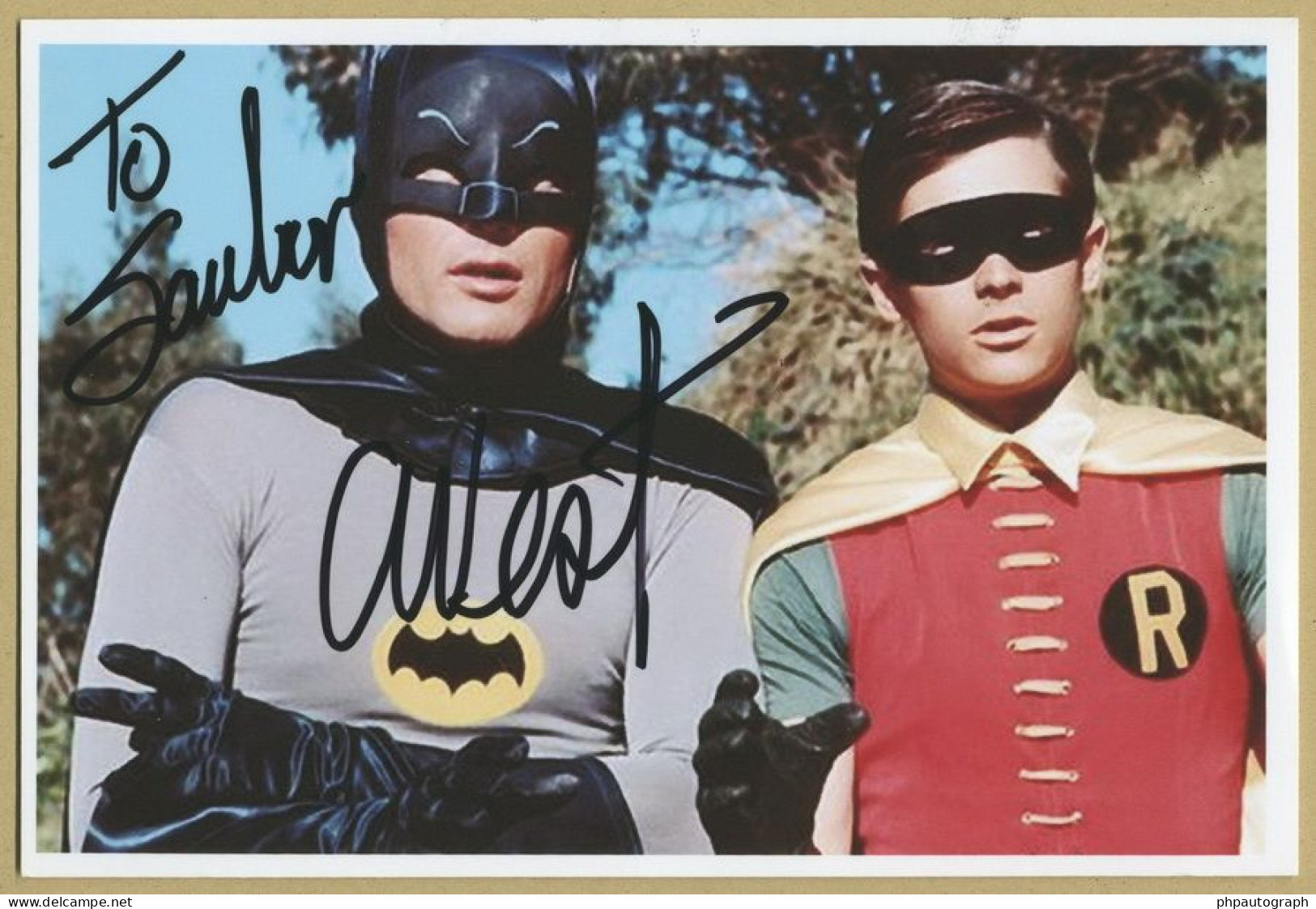 Adam West (1928-2017) - Acteur Américain - Batman - Jolie Photo Dédicacée - Acteurs & Toneelspelers