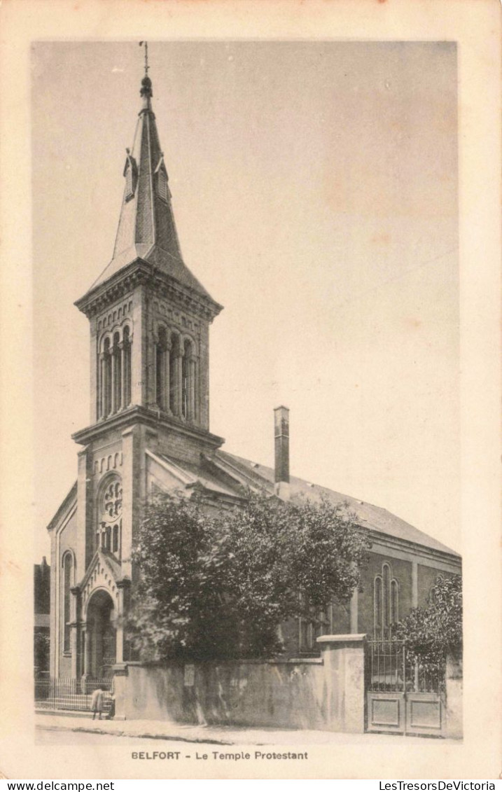 FRANCE - Territoire De Belfort -  Belfort - Le Temple Protestant - Carte Postale Ancienne - Belfort - Stadt