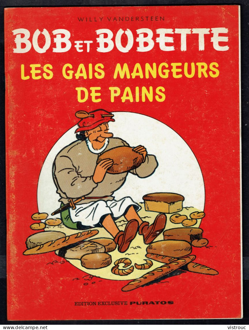 BDd Publicitaire "PURATOS" - Willy Vandersteen - Bob Et Bobette - " Les Gais Mangeurs De Pain " Ed. SCRIPTORIA, Anvers. - Suske En Wiske