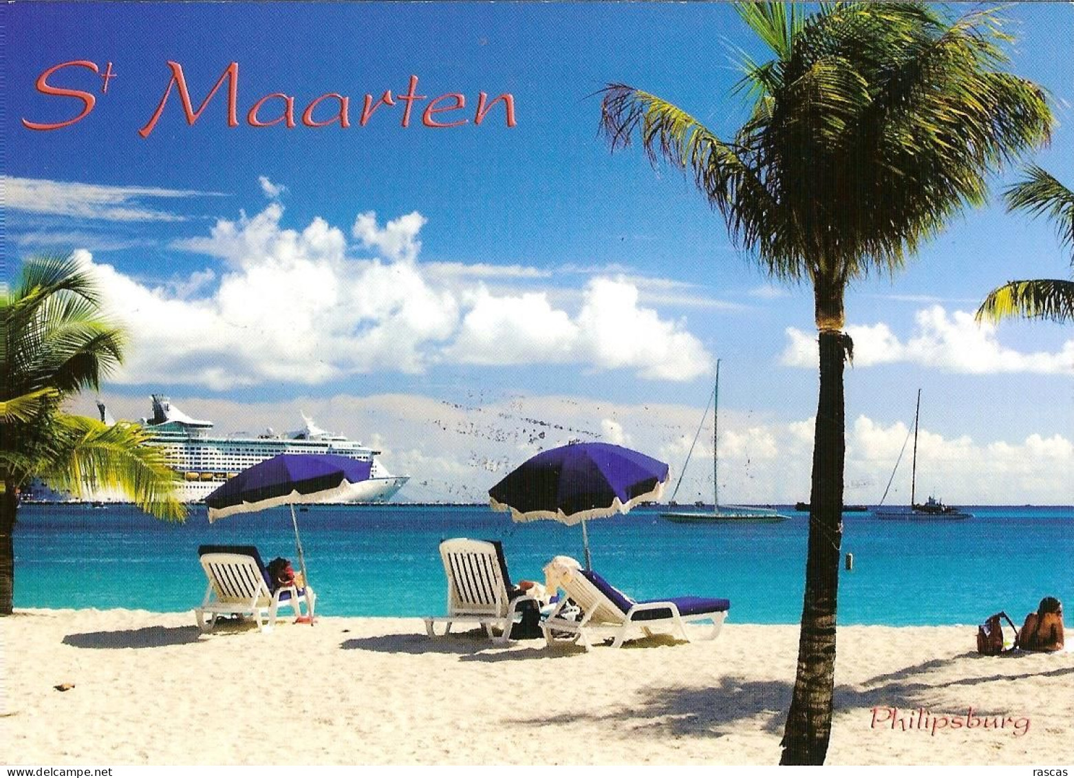 CPM - ANTILLES NEERLANDAISES - SINT MAARTEN - SAINT MARTIN - PHILIPSBURG - GREAT BAY - Saint-Martin