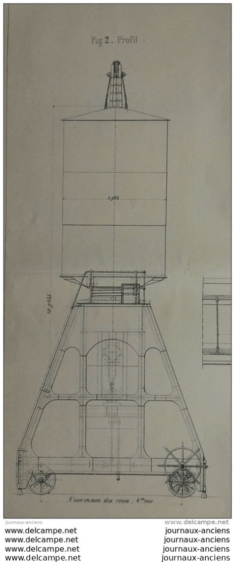 1899 APPONTEMENT DE PAUILLAC ( GIRONDE ) GRUE HYDRAULIQUE À DOUBLE PUISSANCE DE 1500 À 3000 KG - Public Works