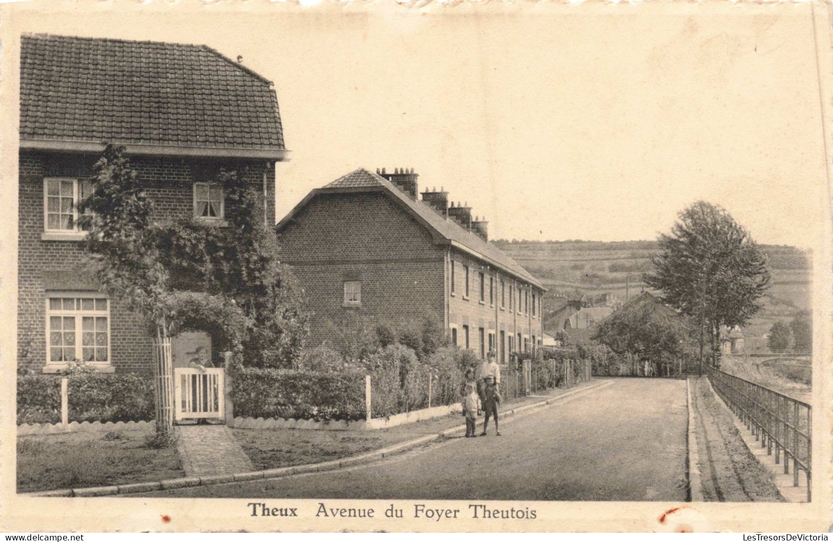 BELGIQUE - Theux - Avenue Du Foyer Theutois - Carte Postale Ancienne - Theux