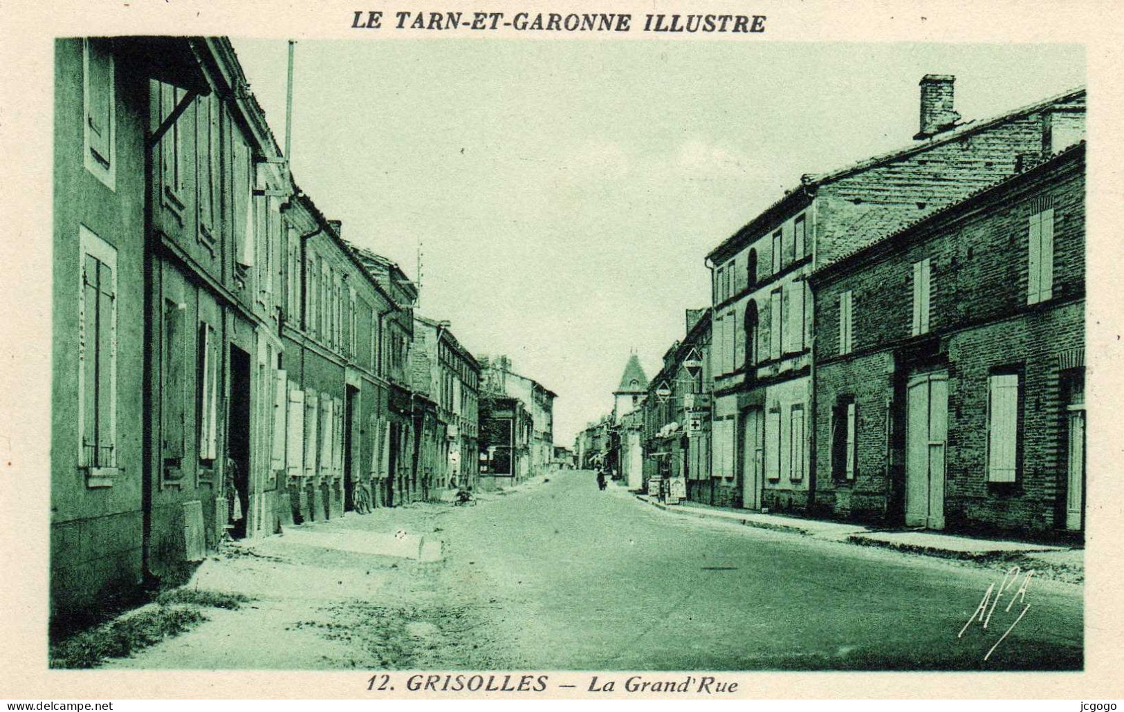 GRISOLLES  La Grand Rue - Grisolles