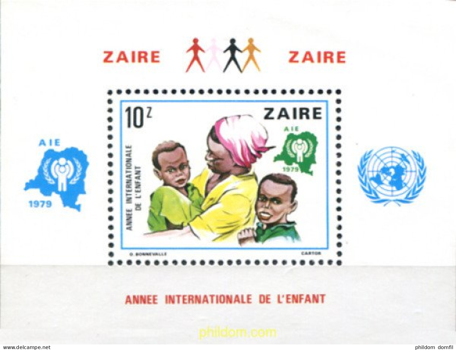 286714 MNH ZAIRE 1979 AÑO INTERNACIONAL DEL NIÑO - Neufs