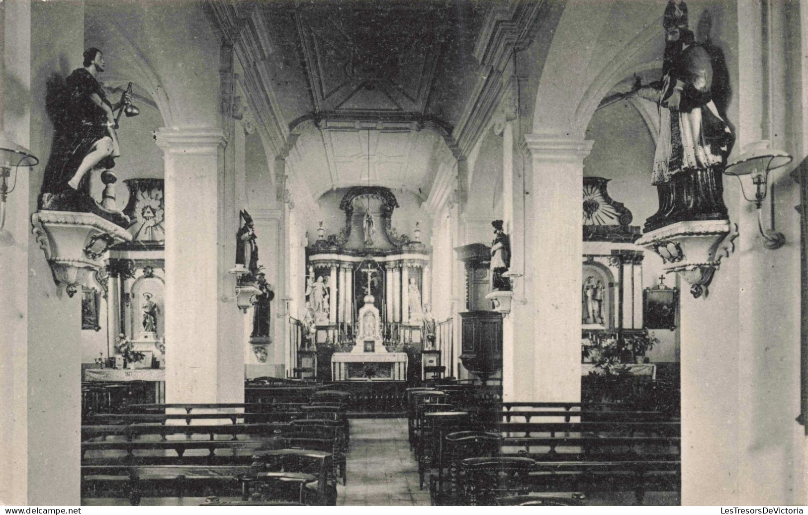 BELGIQUE - Tihange - Eglise Sainte Marguerite - Carte Postale Ancienne - Huy