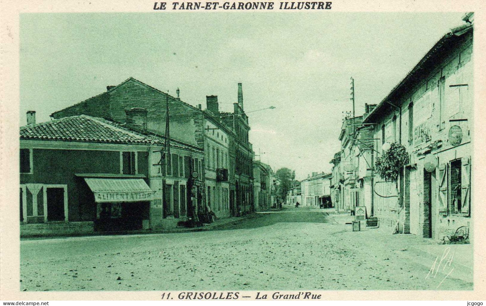 GRISOLLES  La Grand' Rue - Grisolles