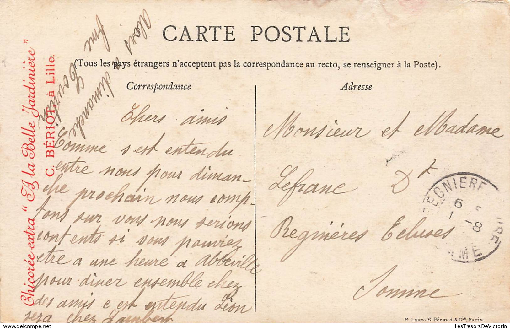 Vieux Métiers - Les Petits Métiers Parisiens - Le Chiffonnier - Attelage âne -  Carte Postale Ancienne - Artigianato