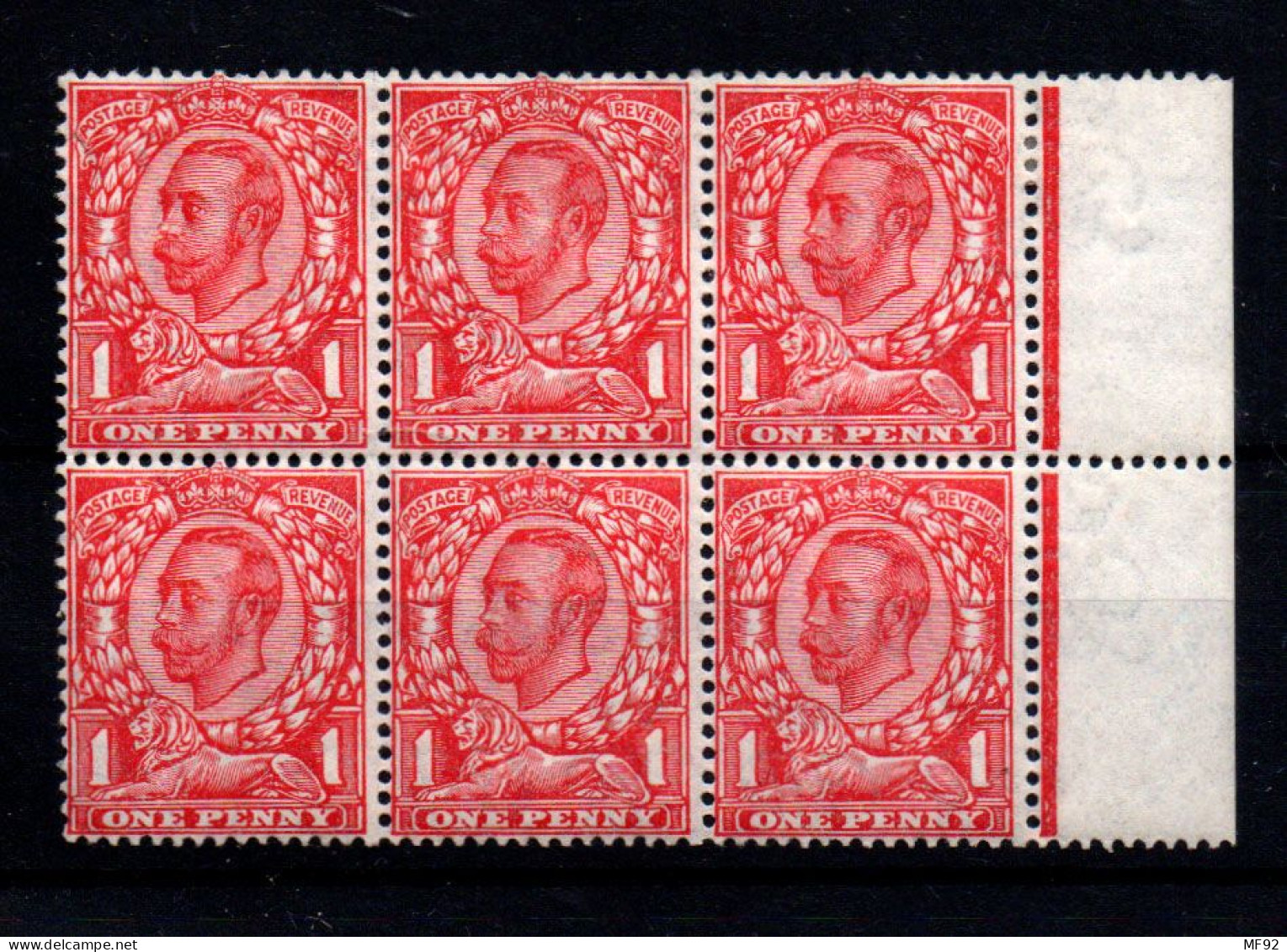 Gran Bretaña Nº 138. Año 1912 - Unused Stamps