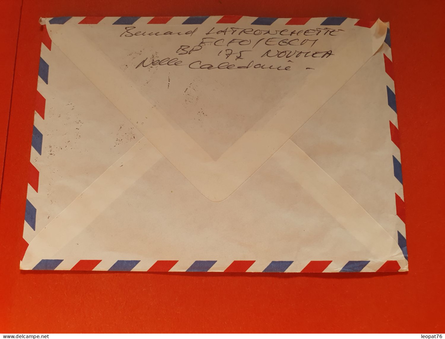 Nouvelle Calédonie - Enveloppe De Nouméa Pour La France En 1992 - Réf 2240 - Lettres & Documents