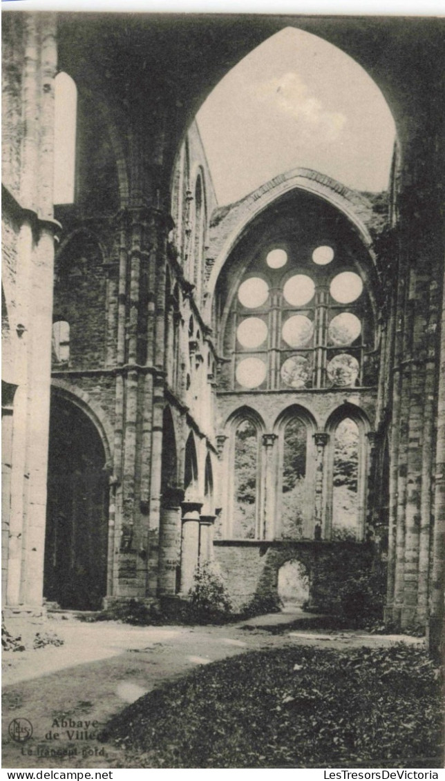 BELGIQUE - Ruines De L'Abbaye De Villers  - Le Transept Nord - Carte Postale Ancienne - Villers-la-Ville