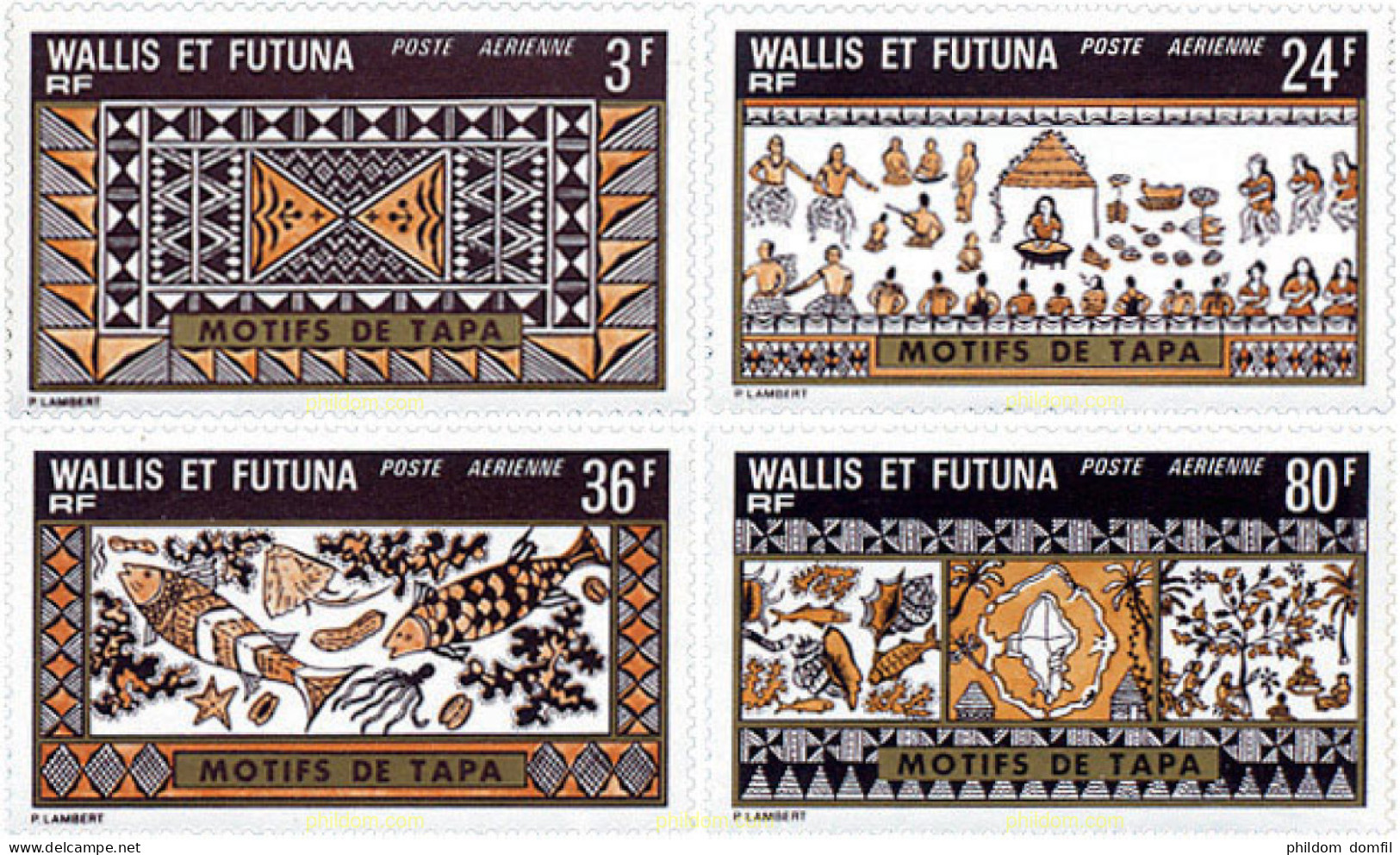 148350 MNH WALLIS Y FUTUNA 1975 MOTIVOS DE TAPA - Unused Stamps