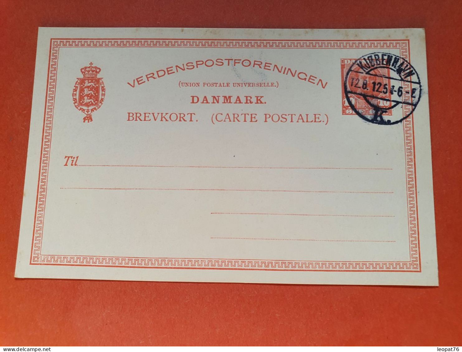 Danemark - Entier Postal Oblitéré - Réf 2244 - Postwaardestukken