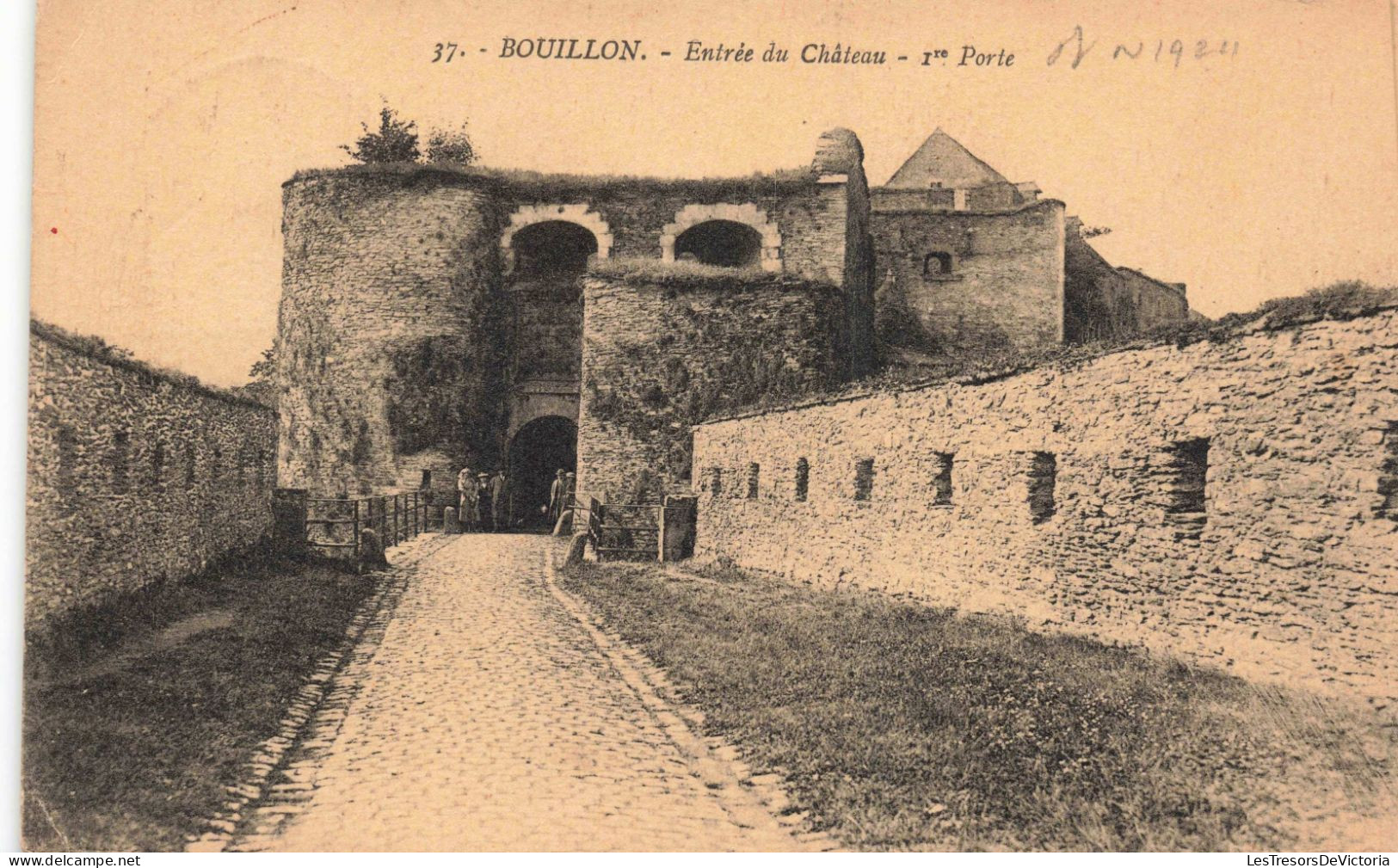 BELGIQUE - Bouillon - Entrée Du Château - 1ère Porte - Carte Postale Ancienne - Bouillon