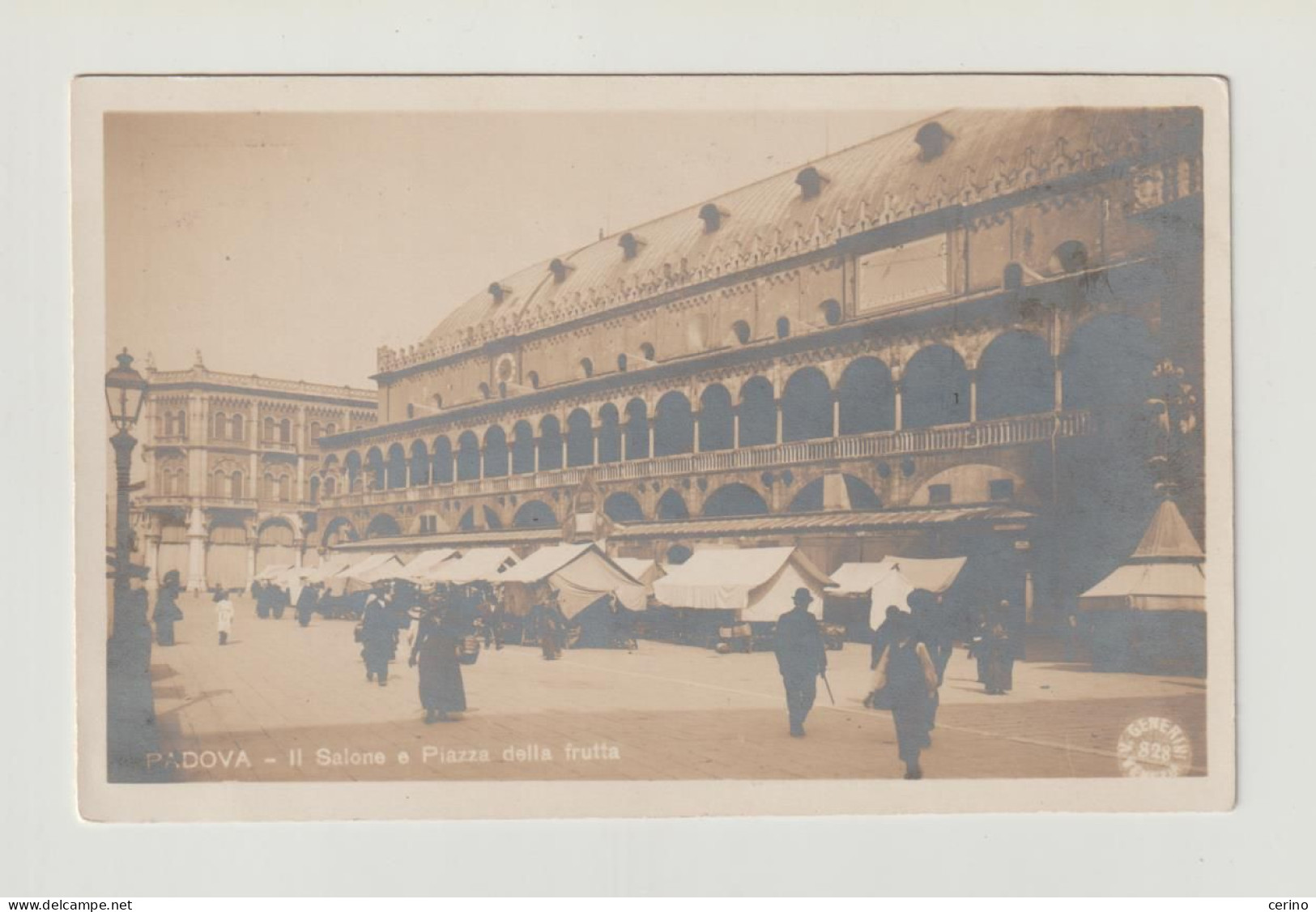 PADOVA:   IL  SALONE  E  PIAZZA  DELLA  FRUTTA  -  FOTOBROMO  -  FP - Halles