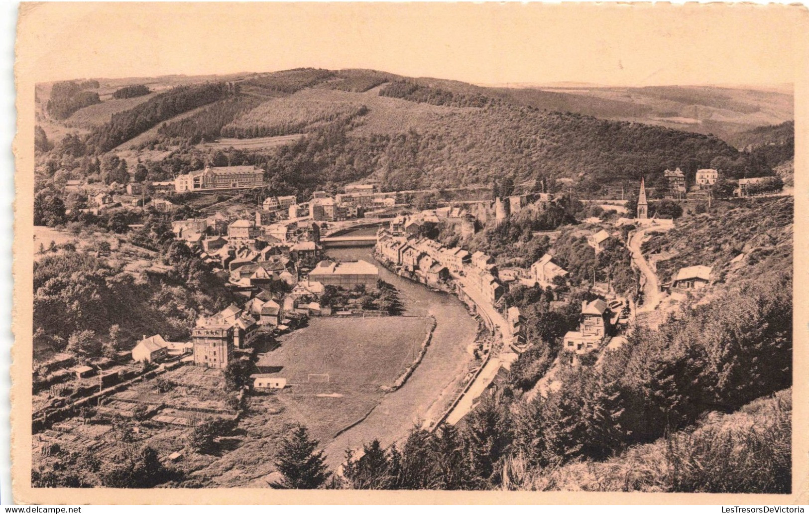 BELGIQUE - La Roche En Ardennes - Panorama Route D'Houffalize - Carte Postale Ancienne - La-Roche-en-Ardenne