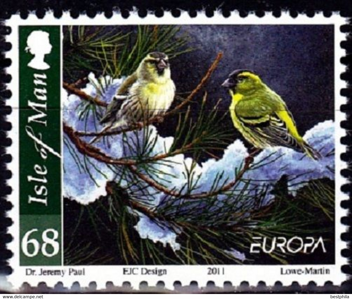 Europa Cept - 2011 - Isle Of Man - (Forests) ** MNH - 2011