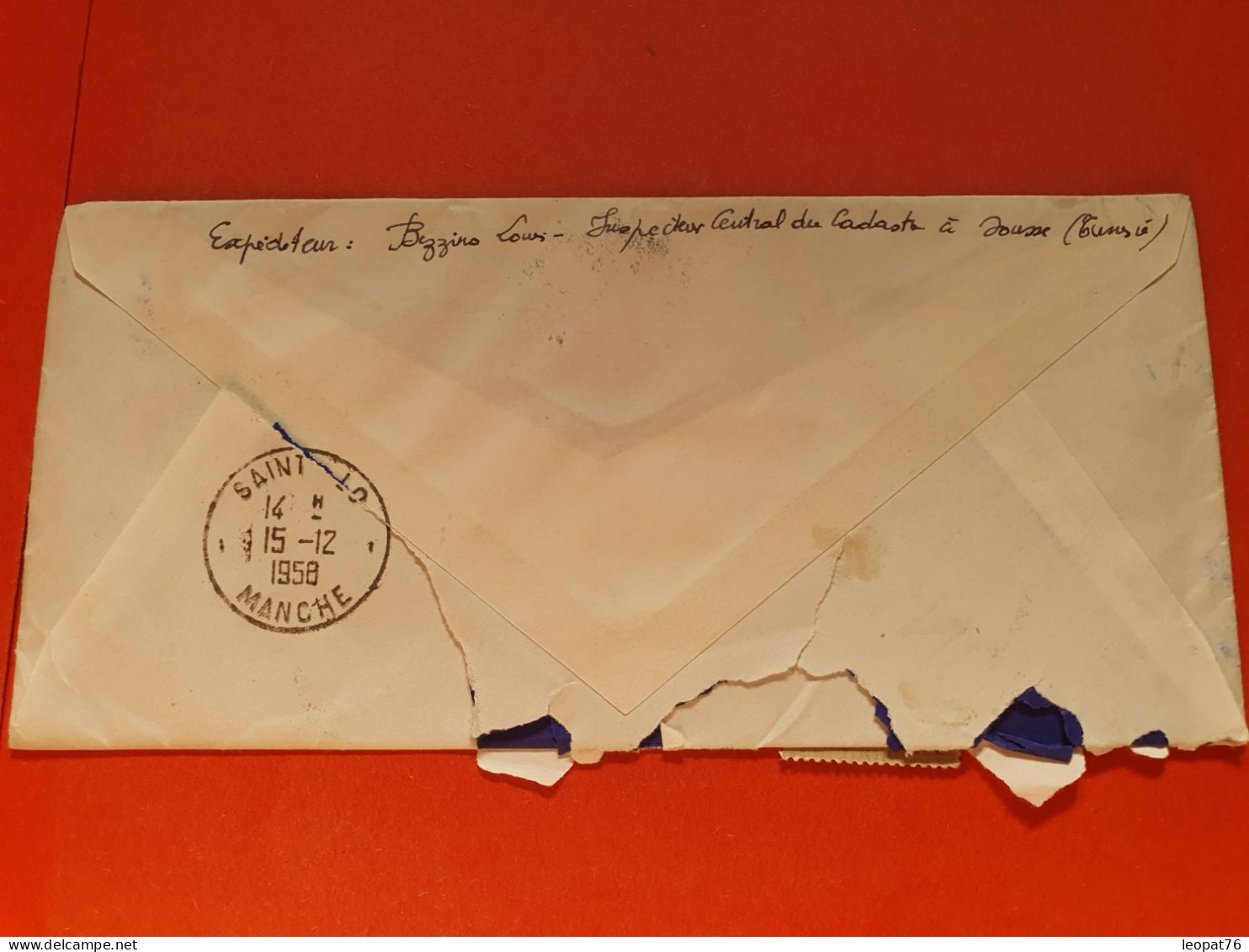 Tunisie - Enveloppe En Exprès De Sousse Pour La France En 1958 - Réf 2252 - Tunisia (1956-...)