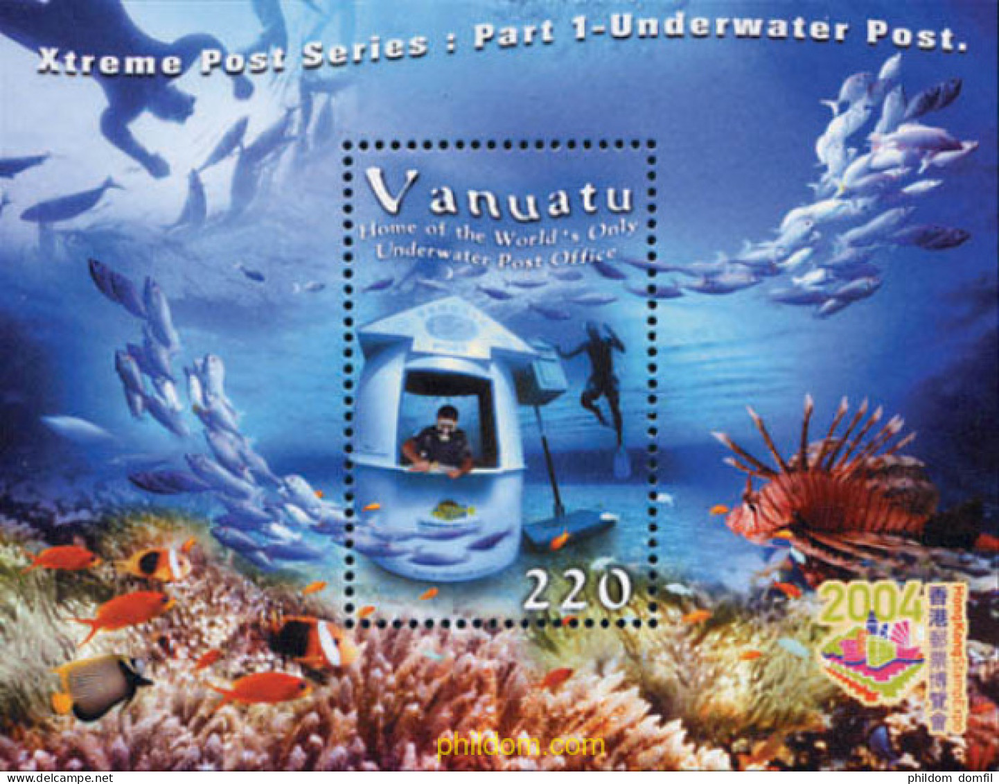 152421 MNH VANUATU 2004 CORREO SUBMARINO - Vanuatu (1980-...)