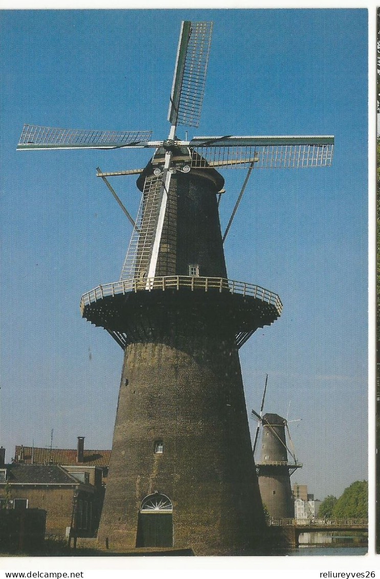 CPM, Pays-Bas , Schiedam , De Noordmolen ( 1803 ) Ed. 1989 - Schiedam