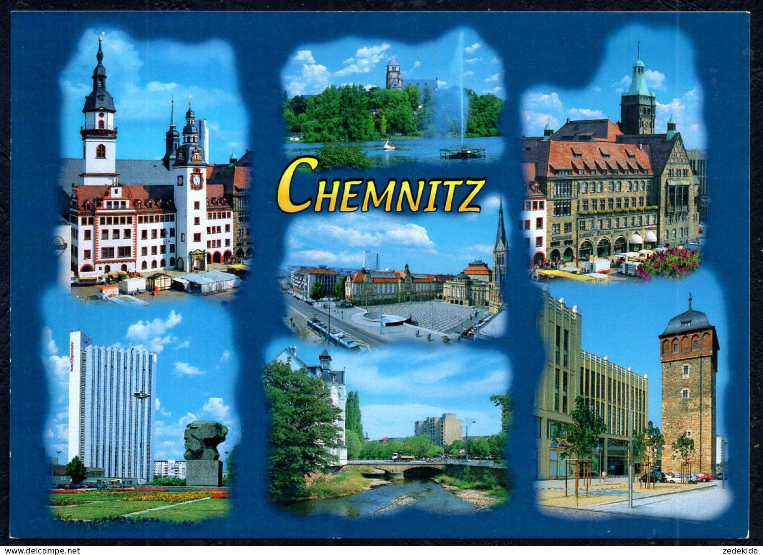 G4635 - TOP Chemnitz - Verlag Schöning - Chemnitz (Karl-Marx-Stadt 1953-1990)