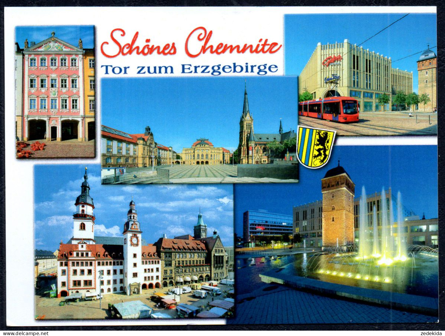 G4642 - TOP Chemnitz - Verlag Schöning - Chemnitz (Karl-Marx-Stadt 1953-1990)