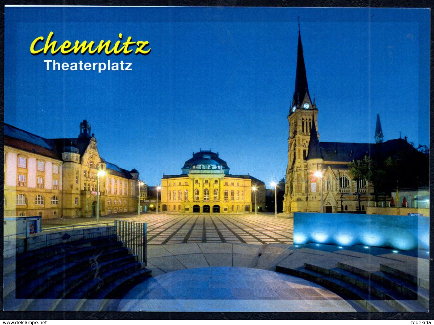 G4644 - TOP Chemnitz Opernhaus Theater - Verlag Schöning - Chemnitz (Karl-Marx-Stadt 1953-1990)