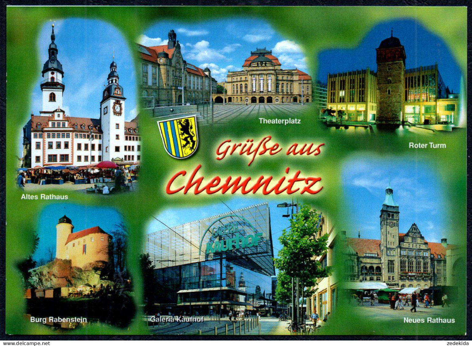 G4645 - TOP Chemnitz - Verlag Schöning - Chemnitz (Karl-Marx-Stadt 1953-1990)