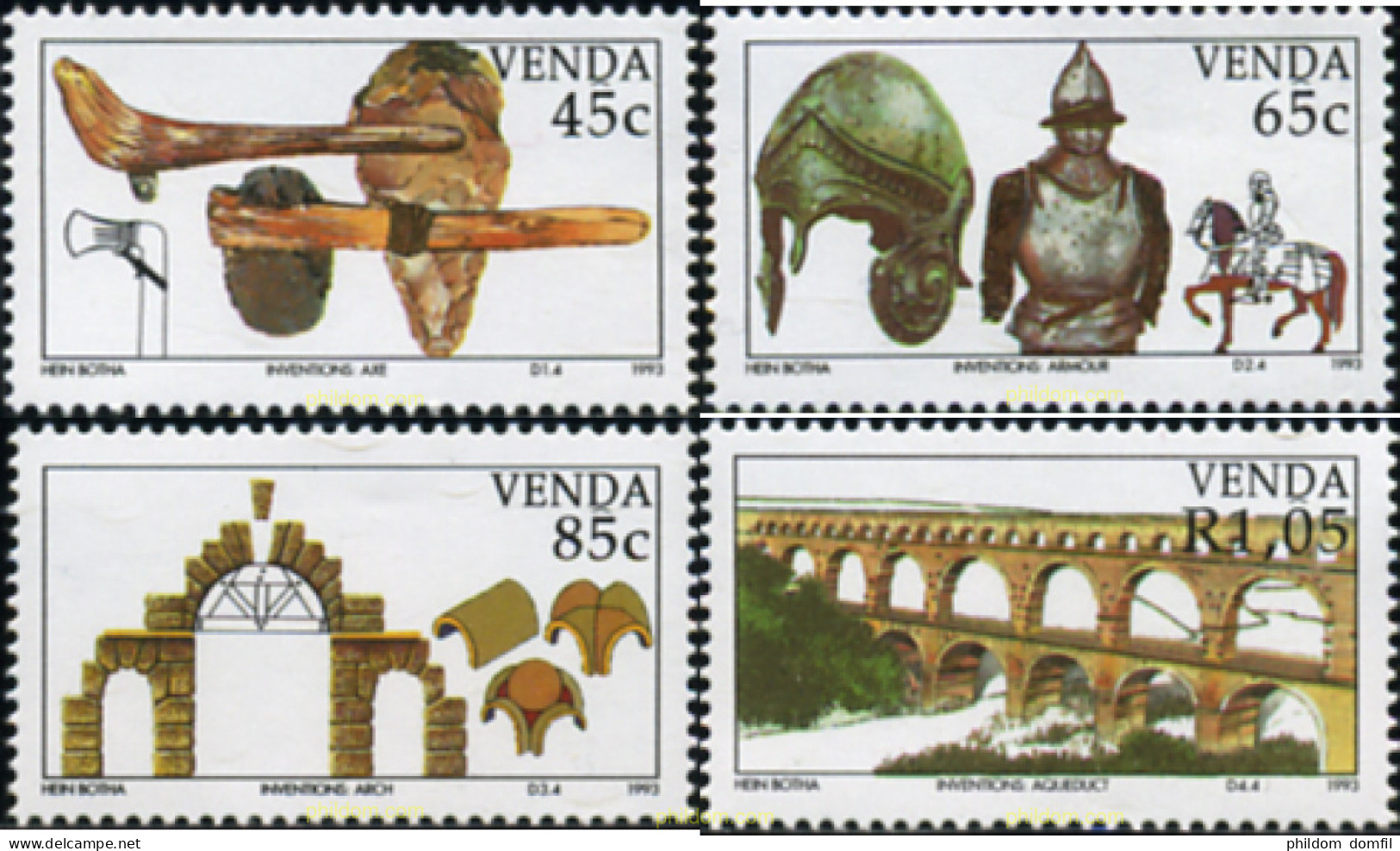 294775 MNH VENDA 1993 LOS INVENTOS - Venda