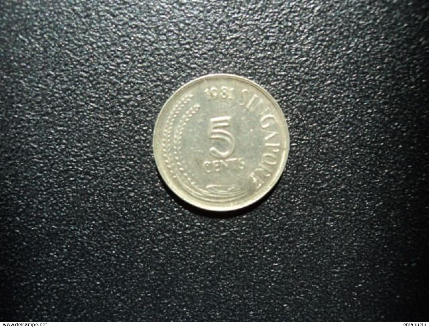 SINGAPOUR : 5 CENTS   1981    KM 2a      SUP+ - Singapour